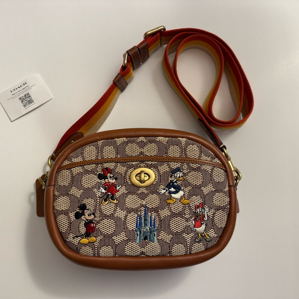 Coach x Walt Disney World 50th Crossbody Camera Bag